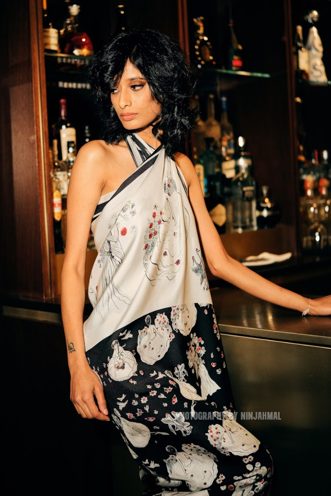 The Empress Shawl "Peaceful Presents" Collection 100% mulberry silk scarf